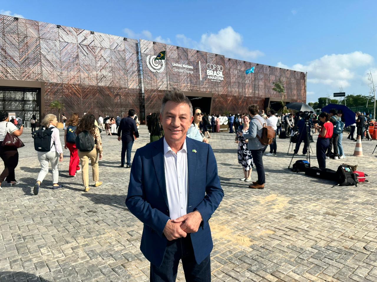 Governador Antonio Denarium lidera comitiva de Roraima na abertura da COP30 em Belém