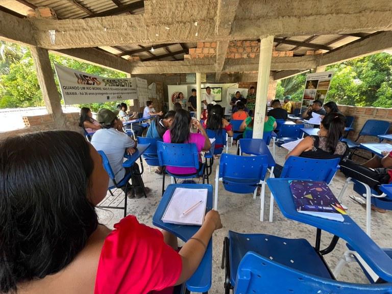 Ibama leva oficinas sobre mudanças climáticas para comunidades de Roraima