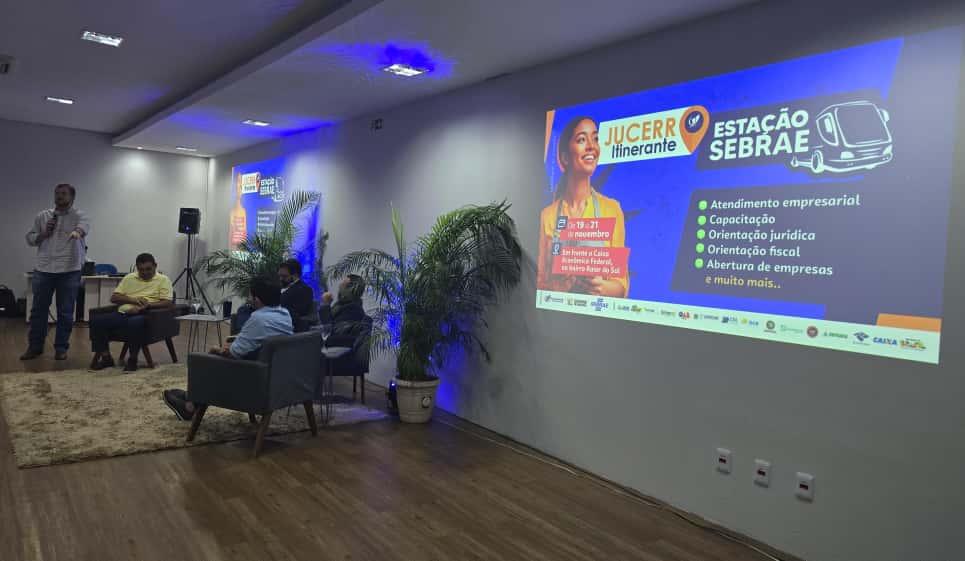 JUCERR Itinerante e Estação Sebrae: Parceria promove atendimento especializado e gratuito à população