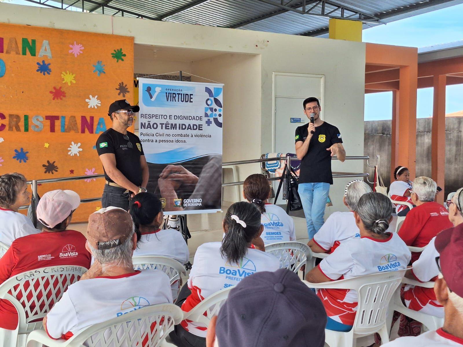 Polícia Civil realiza mais de 500 diligências em defesa das pessoas idosas em Roraima