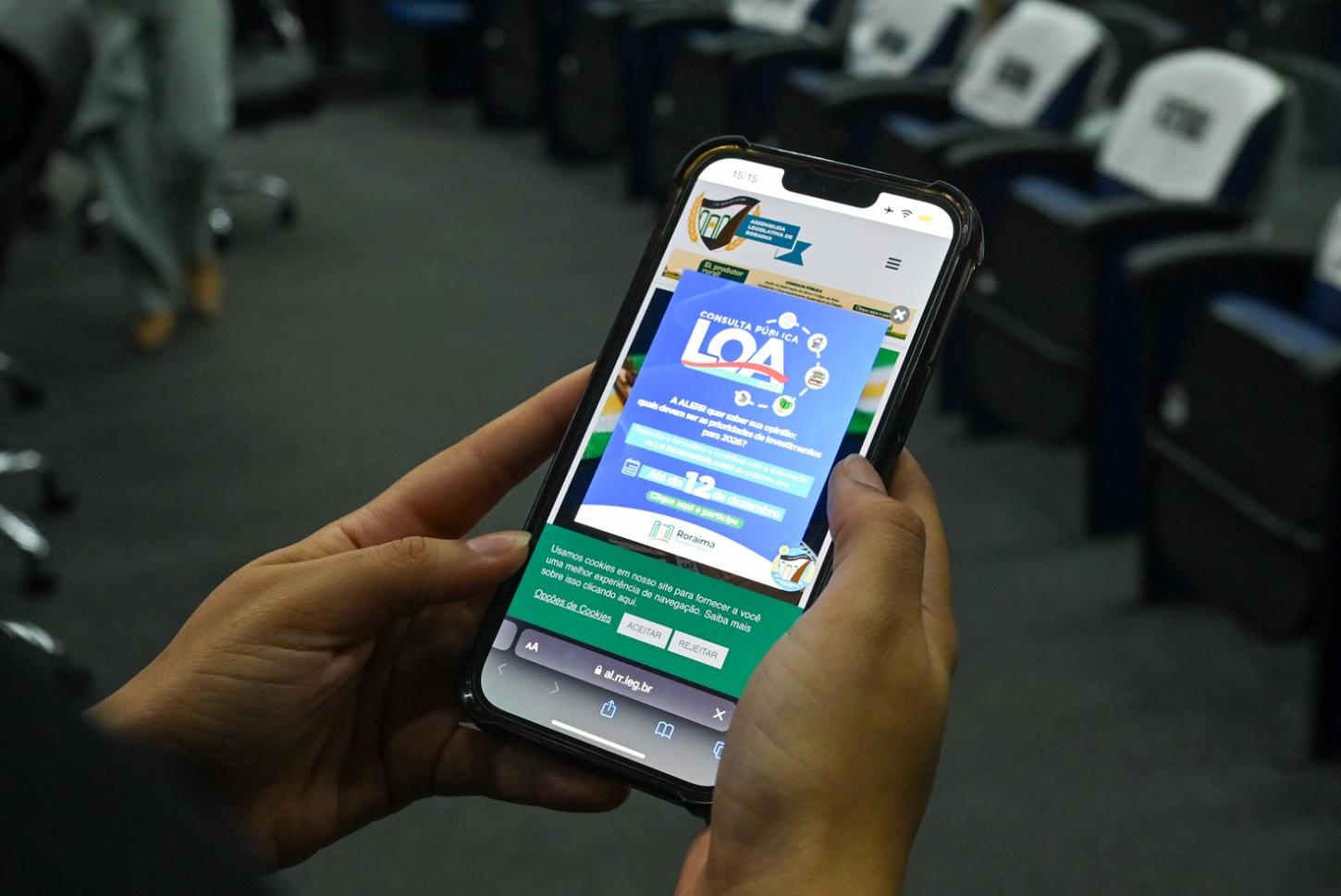 ALERR encerra consulta pública da LOA 2026 nesta sexta-feira