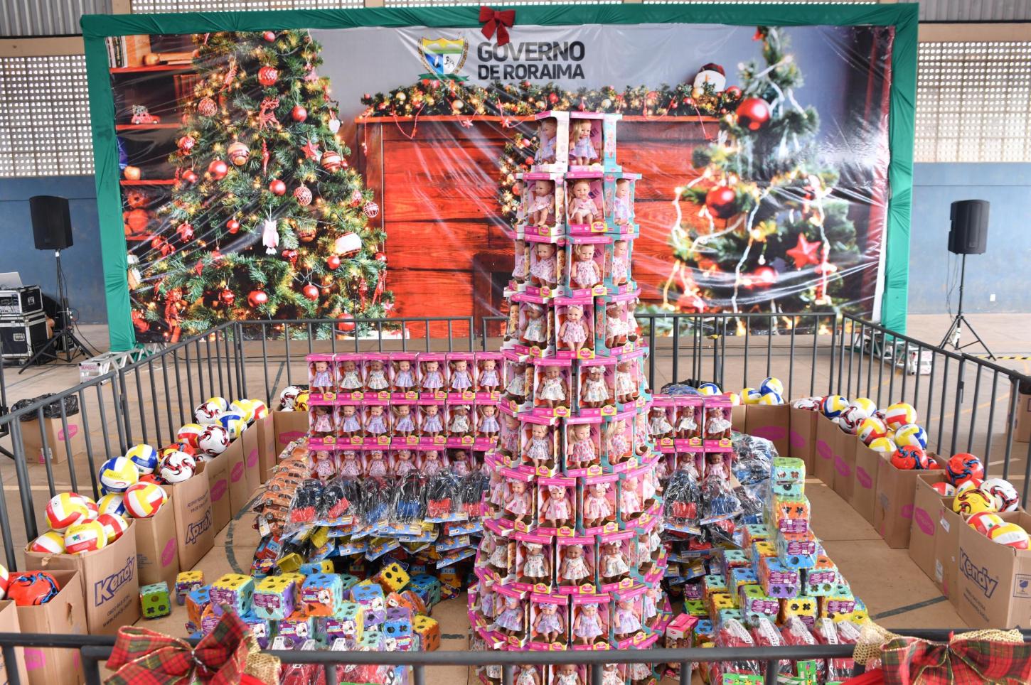 Governo de Roraima distribui 40 mil brinquedos em Boa Vista nesta quinta e sexta-feira