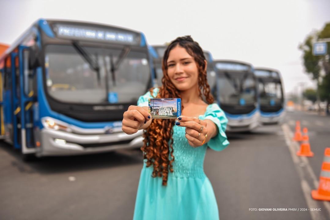 Ônibus de Boa Vista terão passe livre para estudantes a partir de 2026