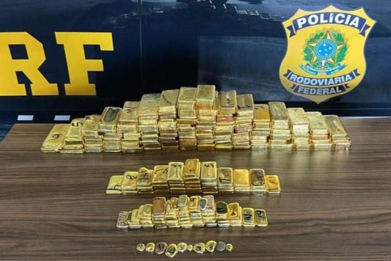 Operações somam 249 kg de ouro ilegal apreendidos e avaliados em R$ 184 milhões