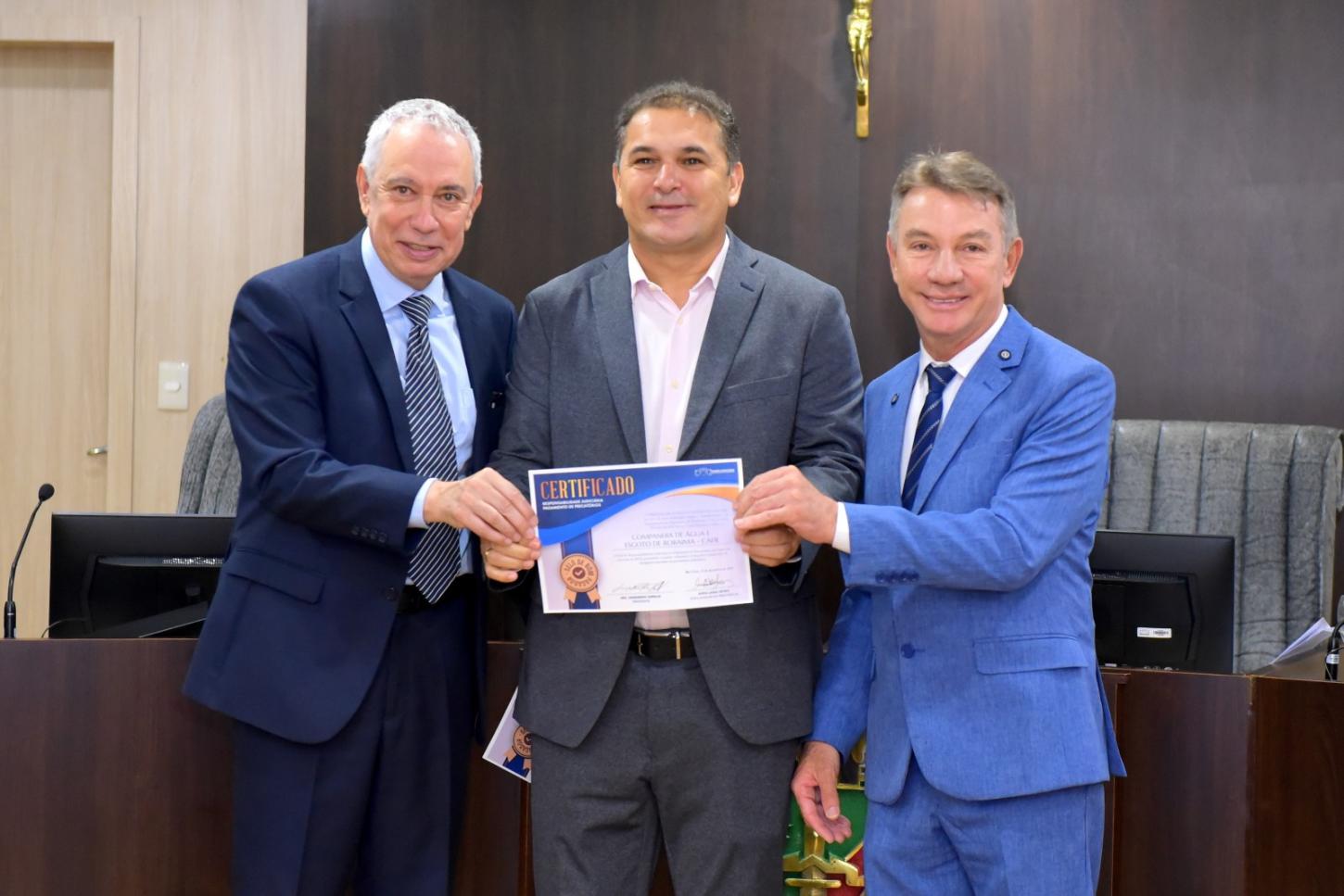 TJRR concede Selo de Responsabilidade Judiciária à Caer