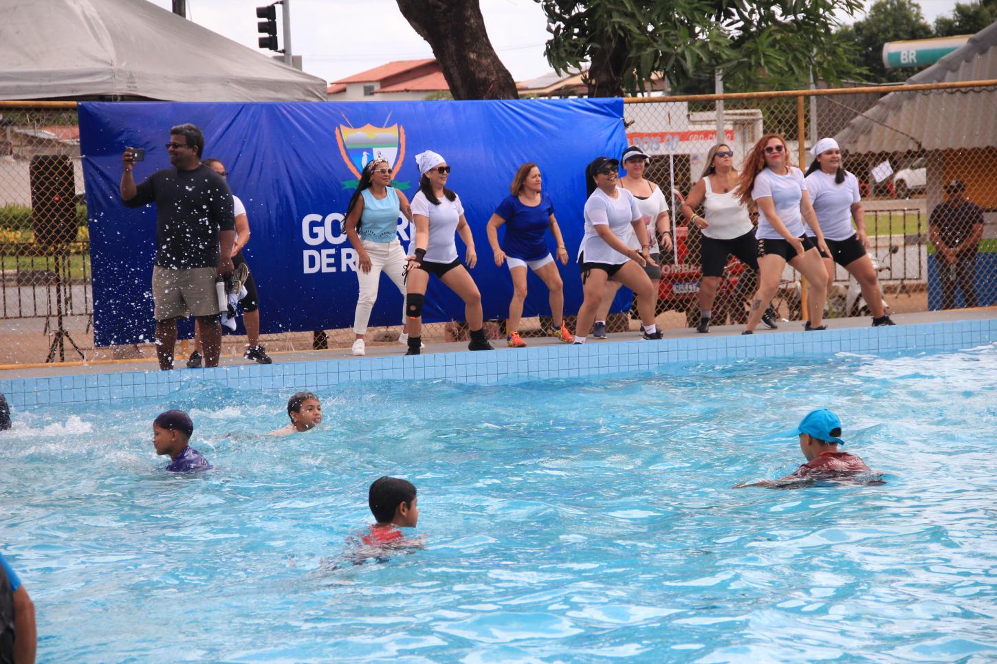 A partir do dia 27, Parque Aquático Caranã abre inscrições para aulas de hidroginástica e dança