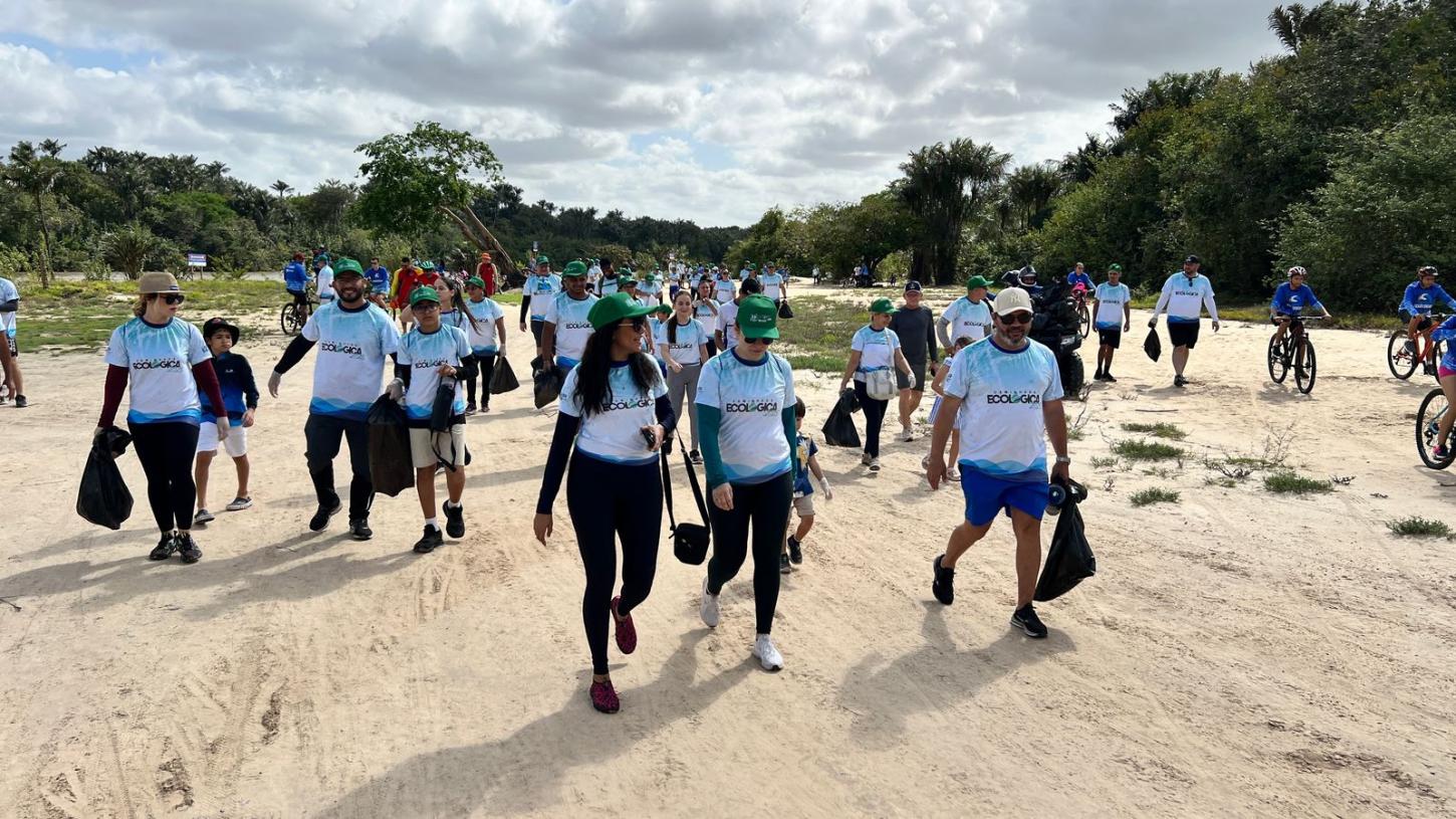 Caminhada Ecológica abre calendário de ações ambientais da Caer em Boa Vista