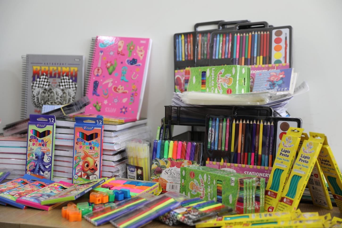 Campanha da DPE-RR arrecada materiais  escolares para alunos da rede pública