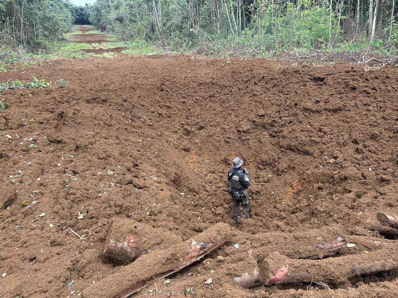 Forças Armadas e Polícia Federal interdita pista clandestina de “Noronha” na Terra Indígena Yanomami