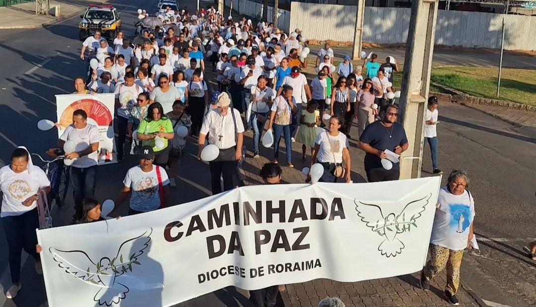 Igreja Católica realiza Caminhada da Paz neste domingo (11) em Boa Vista