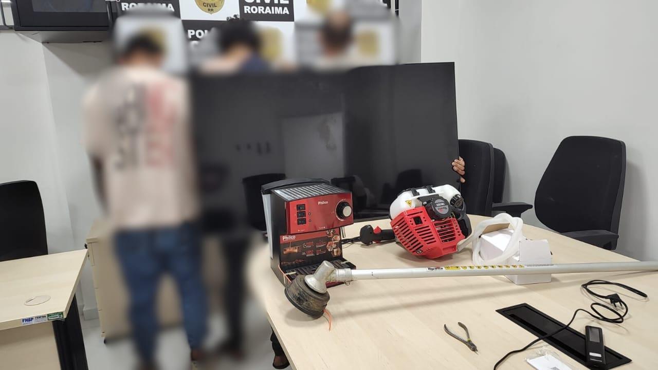 Polícia Civil esclarece três furtos contra uma mesma residência no bairro Centenário