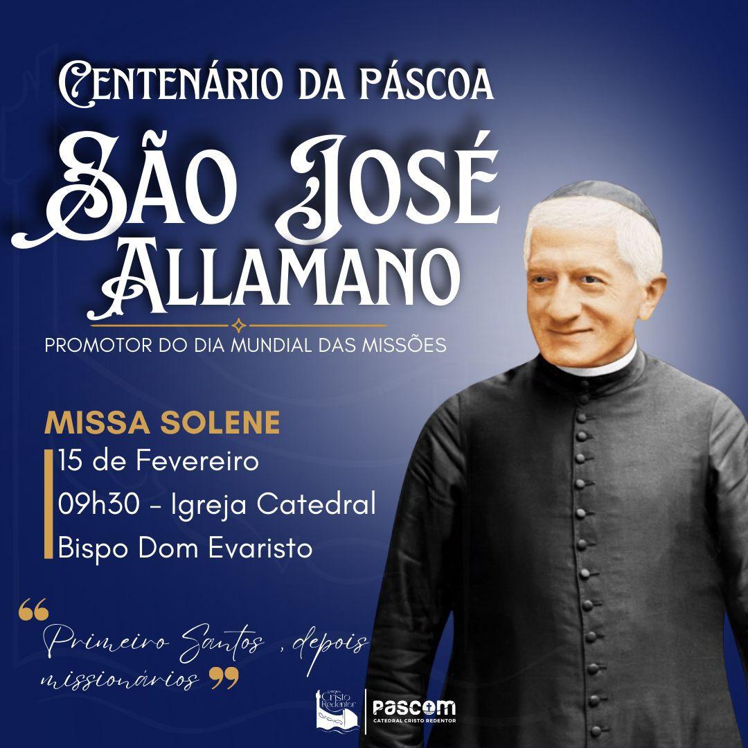 Celebração Eucarística do centenário de São José Allamano