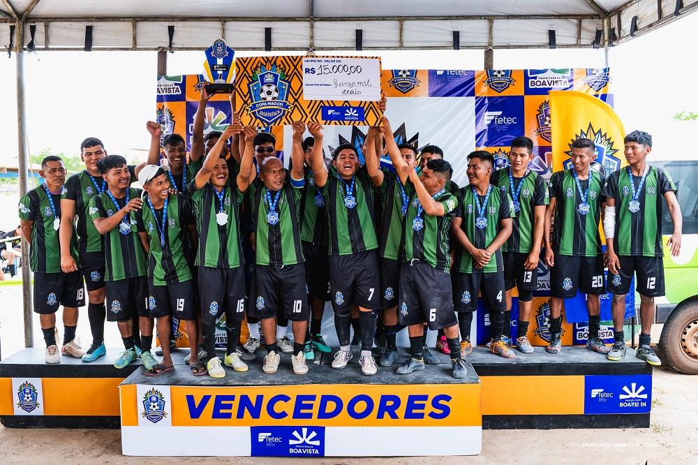 Comunidades celebram final da 3ª Copa Macuxi com alegria e valorização da cultura indígena