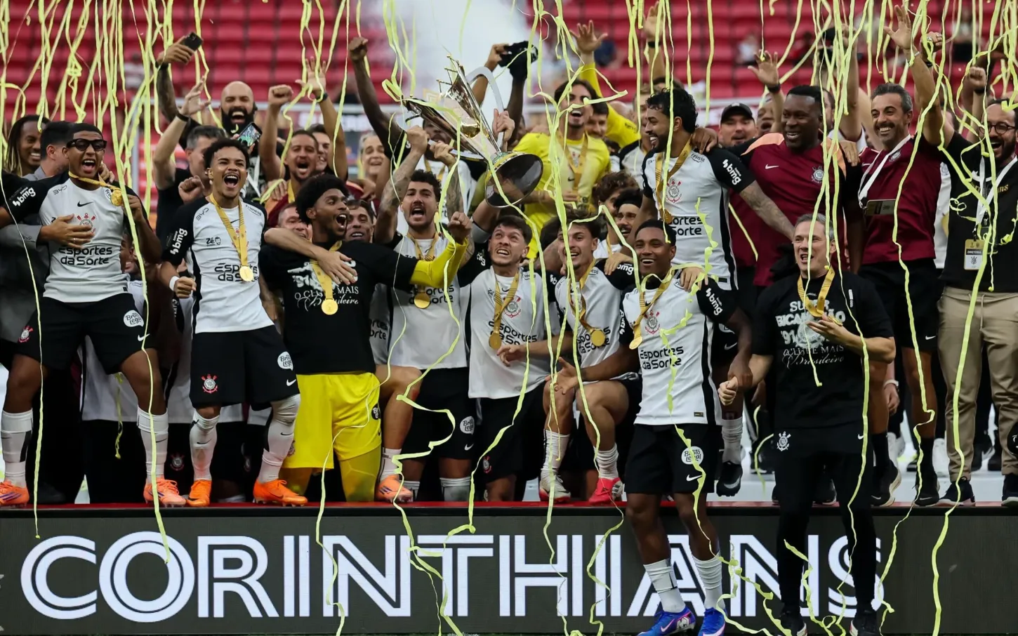 Corinthians vence o Flamengo e conquista a Supercopa Rei 2026 em Brasília