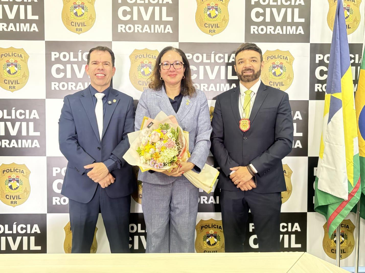 Darlinda Viana se despede da chefia da Polícia Civil; Luciano Silvestre assume como delegado-geral