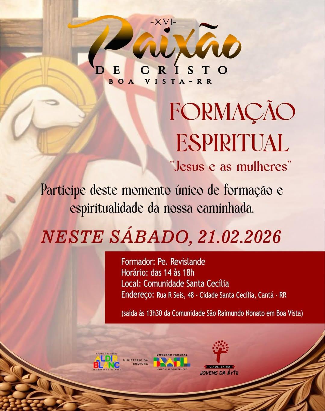 Formação Espiritualidade Encenação da Paixão de Cristo