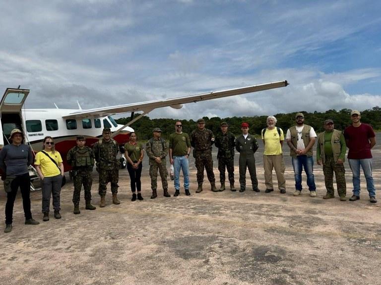 Funai acompanha visita aos Pelotões Especiais de Fronteira em Surucus e Auaris