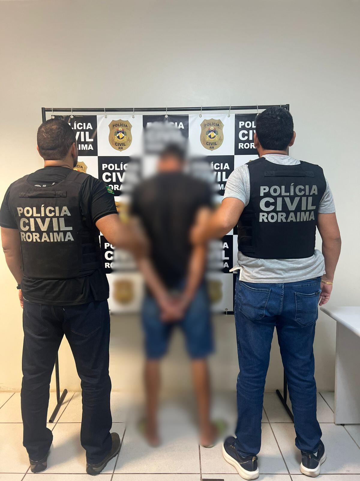 Polícia Civil cumpre mandado de prisão preventiva por tentativa de feminicídio em Boa Vista