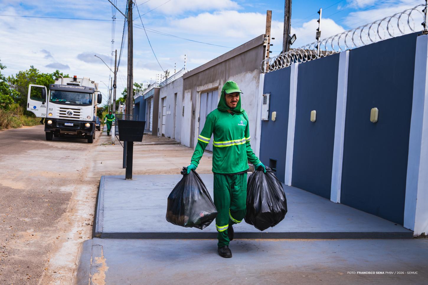 Coleta de lixo terá novos horários e frequência em bairros de Boa Vista