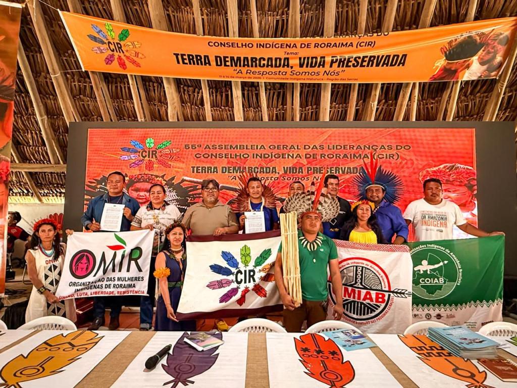 Organizações fortalecem aliança em defesa dos direitos indígenas durante assembleia em Roraima