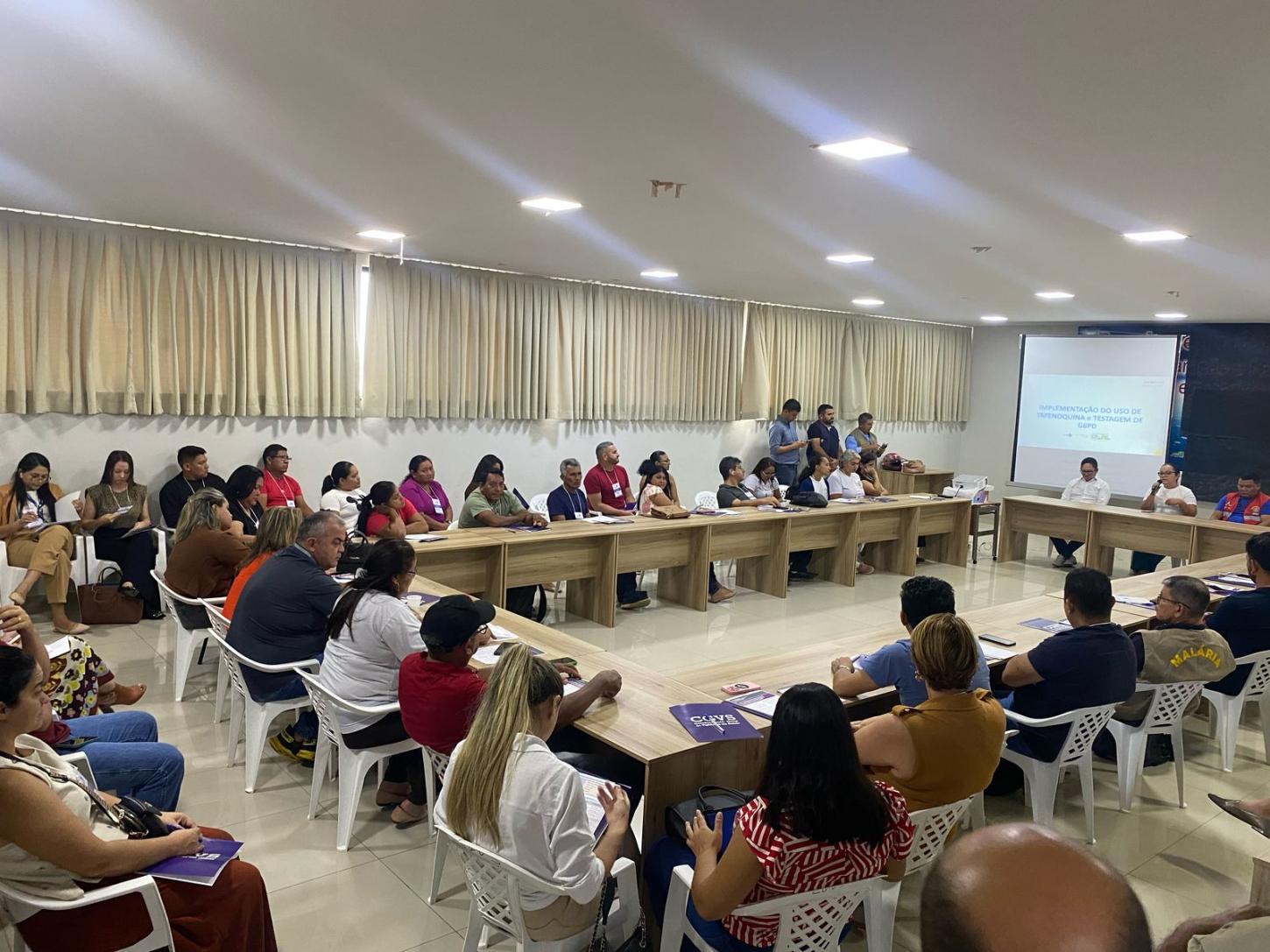 Roraima qualifica profissionais em novo tratamento para malária em crianças