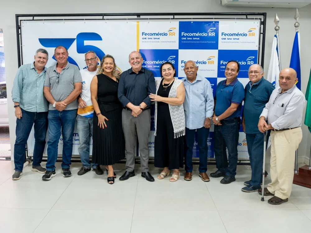 Ademir dos Santos é reeleito para nova gestão na Fecomércio-RR