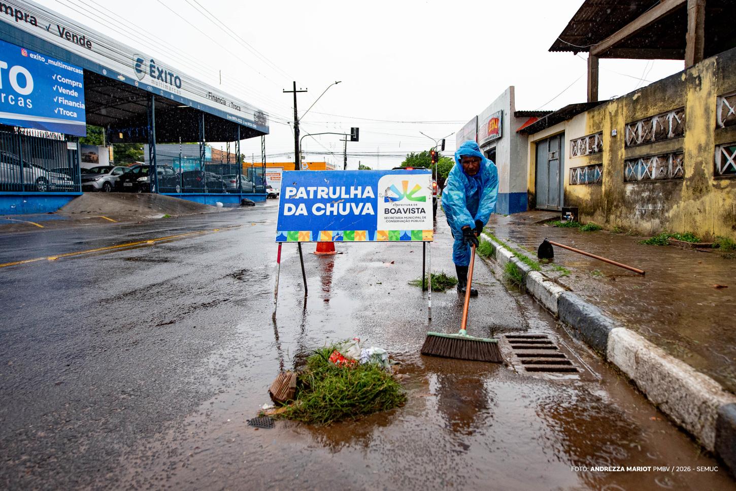 Chuvas fortes mobilizam equipes e reforçam ações preventivas em Boa Vista