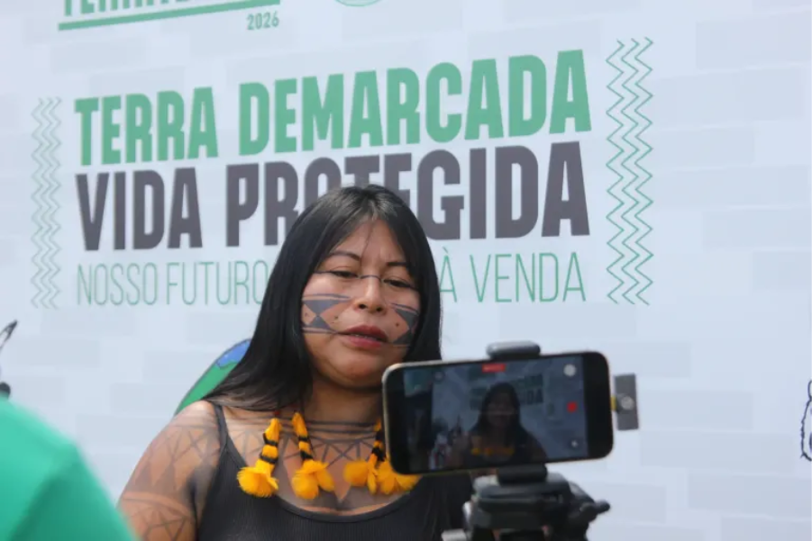 Indígenas se mobilizam em Brasília e cobram diálogo com o Governo Federal sobre territórios