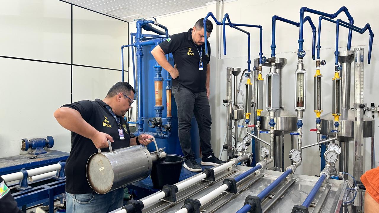 Nova estrutura da Caer melhora aferição de hidrômetros em Roraima