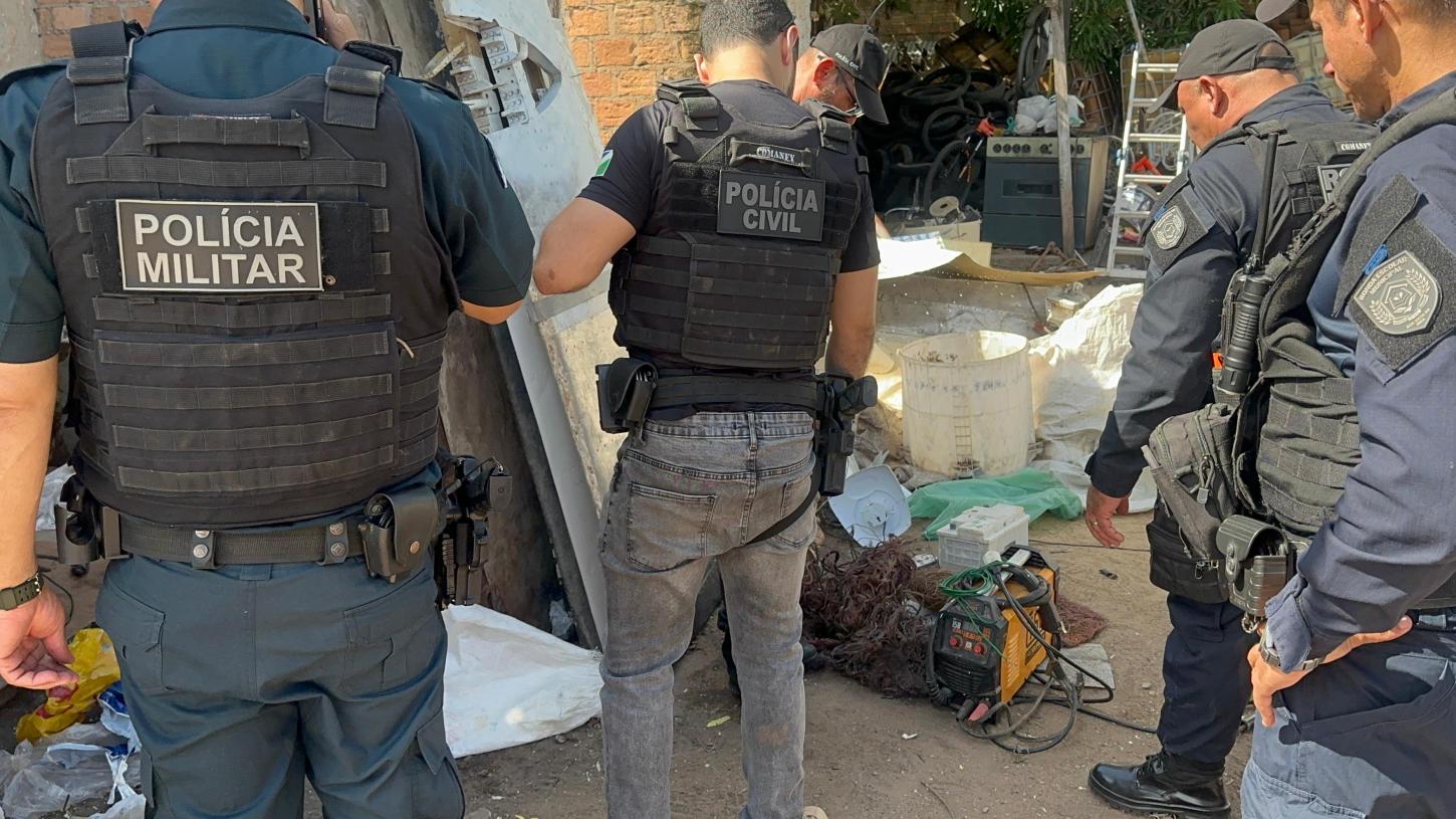 Operação integrada reforça combate à receptação em Boa Vista e prende cinco suspeitos