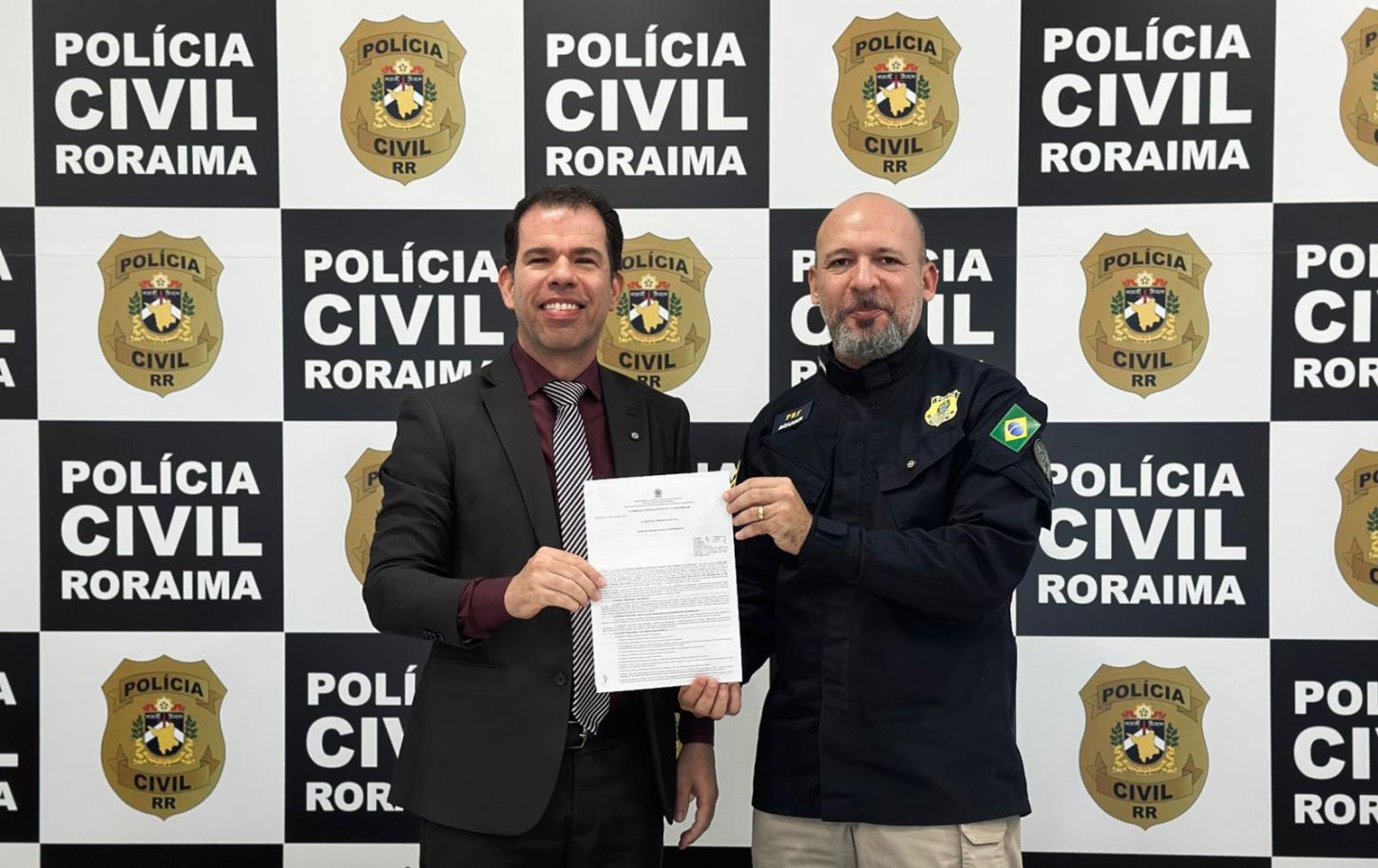 PCRR e PRF firmam cooperação para reforçar combate à criminalidade