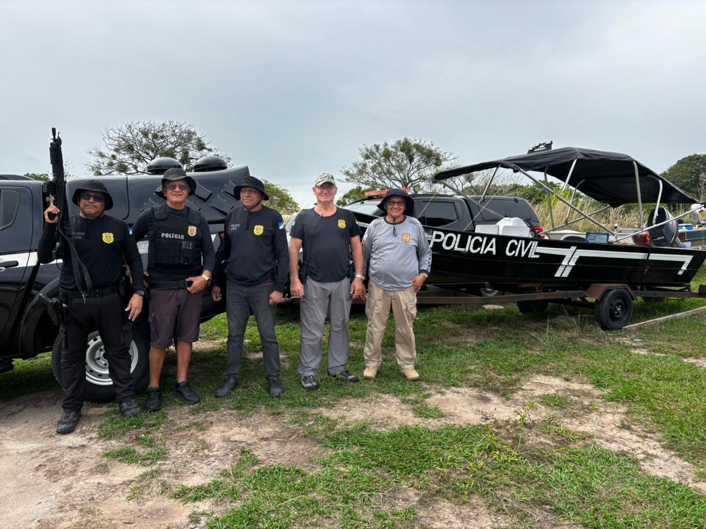 Polícia Civil e Delegacia de Proteção ao Meio Ambiente apuram denúncia de pesca ilegal durante piracema em Boa Vista