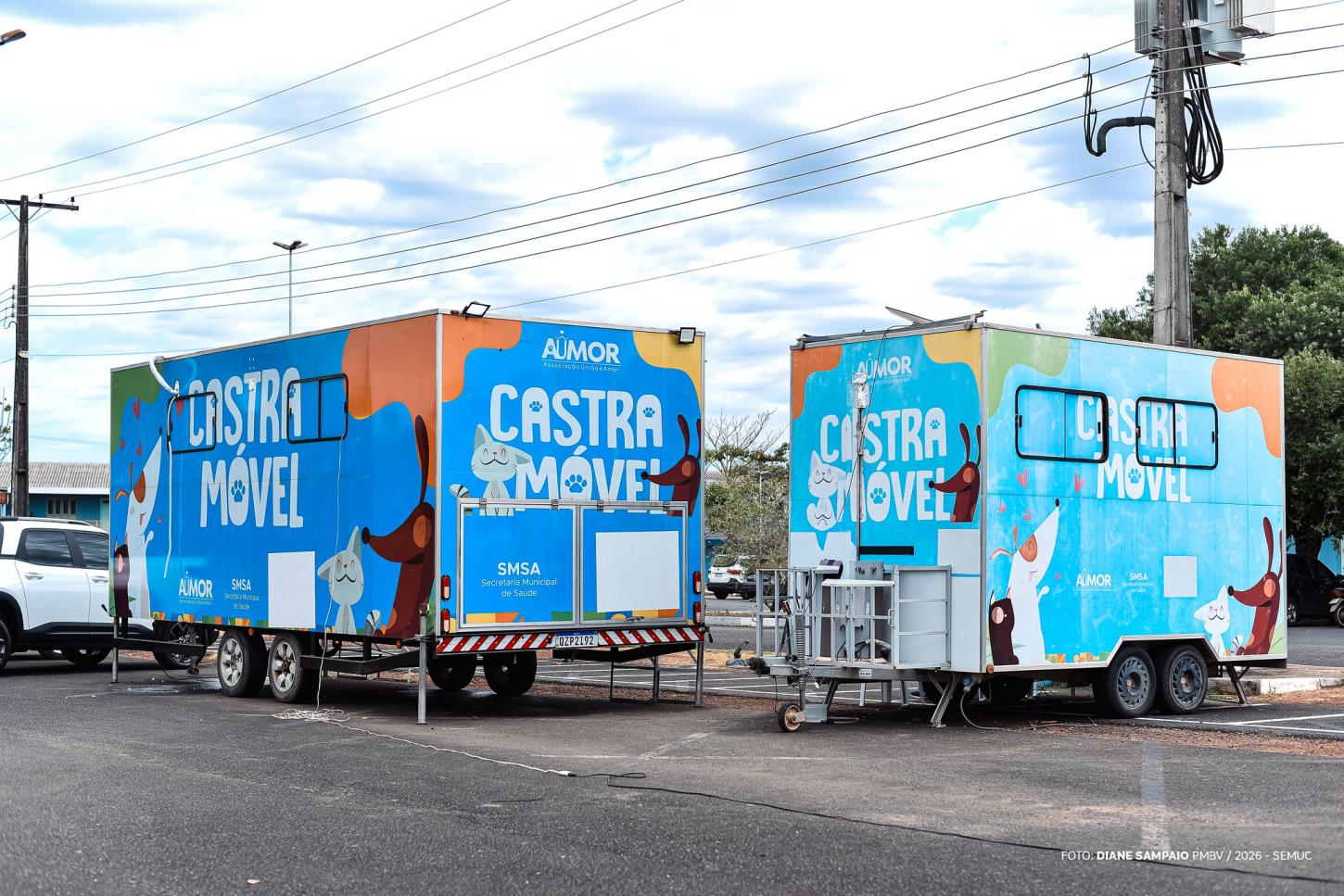 Unidade do Castra Móvel começa atendimento no Murilo Teixeira