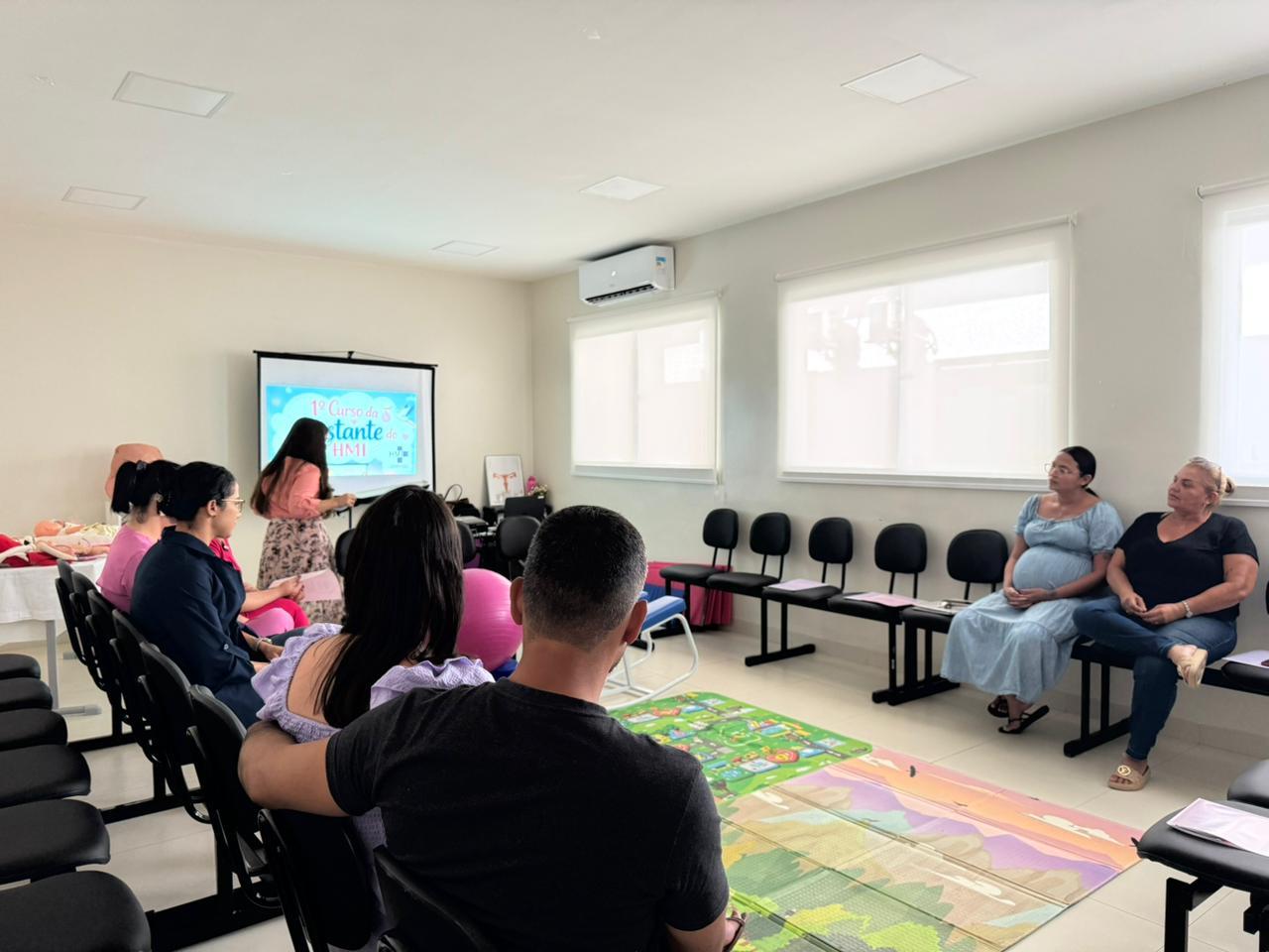 Gestantes podem se inscrever em roda de conversa sobre parto e cuidados com o bebê