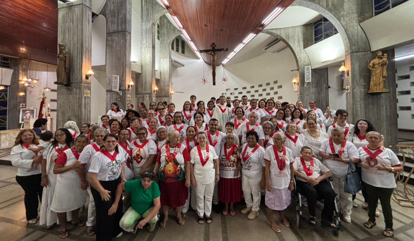Apostolado da Oração renova consagrações e acolhe o novo diretor espiritual do MEJ em Roraima
