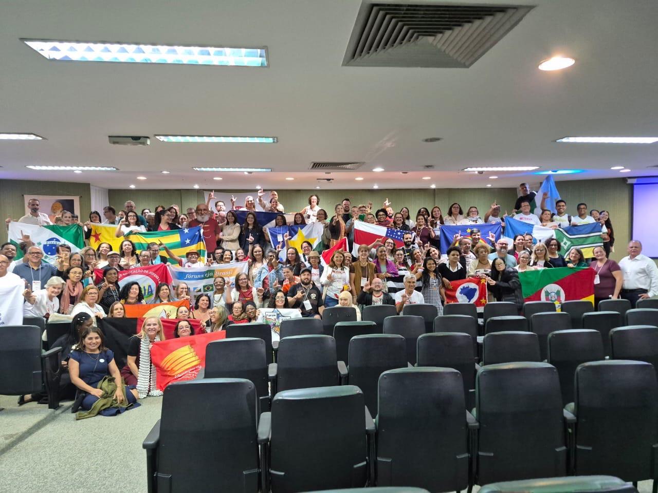 Delegação de Roraima participa de encontro nacional sobre direito à educação ao longo da vida