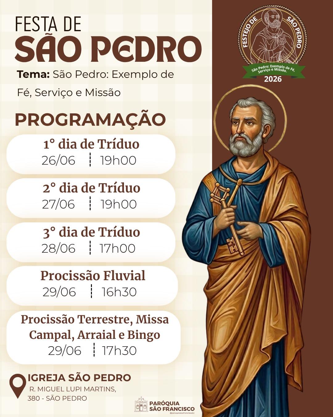 FESTA DE SÃO PEDRO