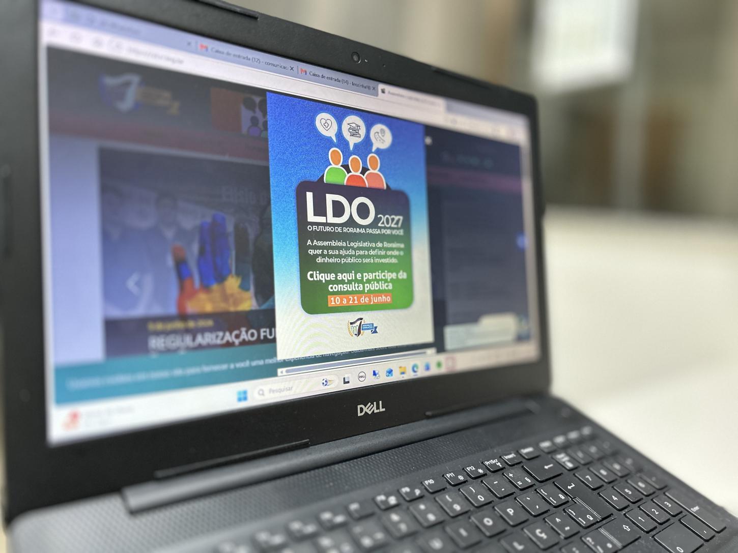 População pode contribuir com elaboração da LDO 2027 em Roraima