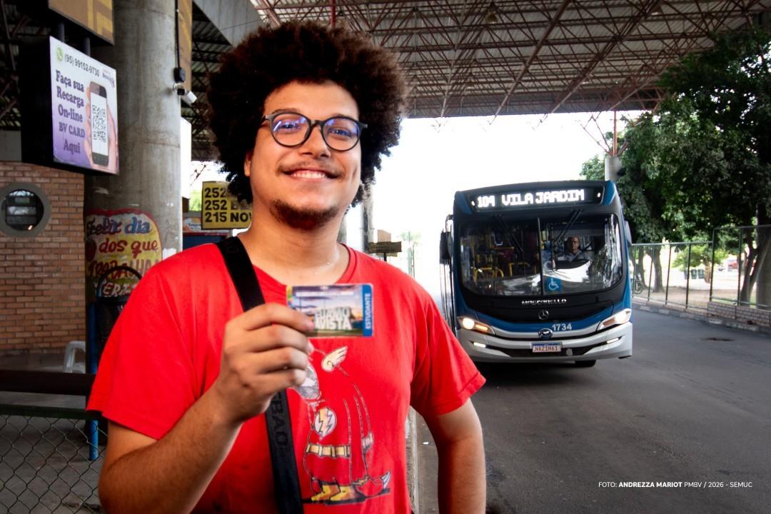 Recadastramento do Passe Livre Estudantil inicia nesta quinta-feira, 25