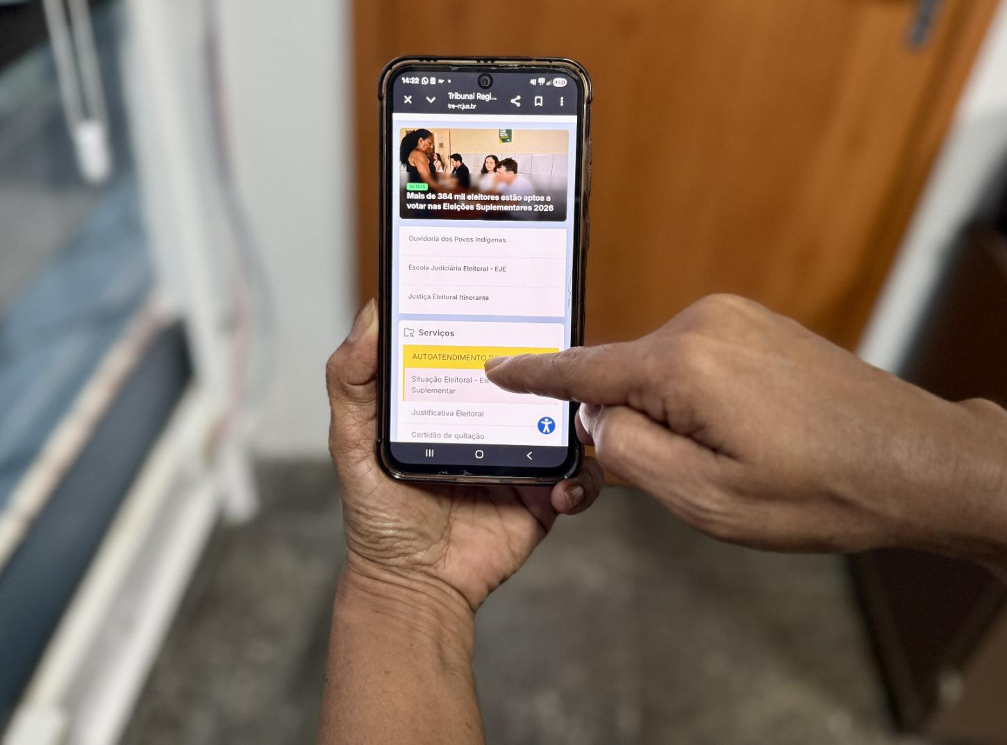 TRE-RR lança sistema para eleitor verificar se está apto a votar na eleição suplementar