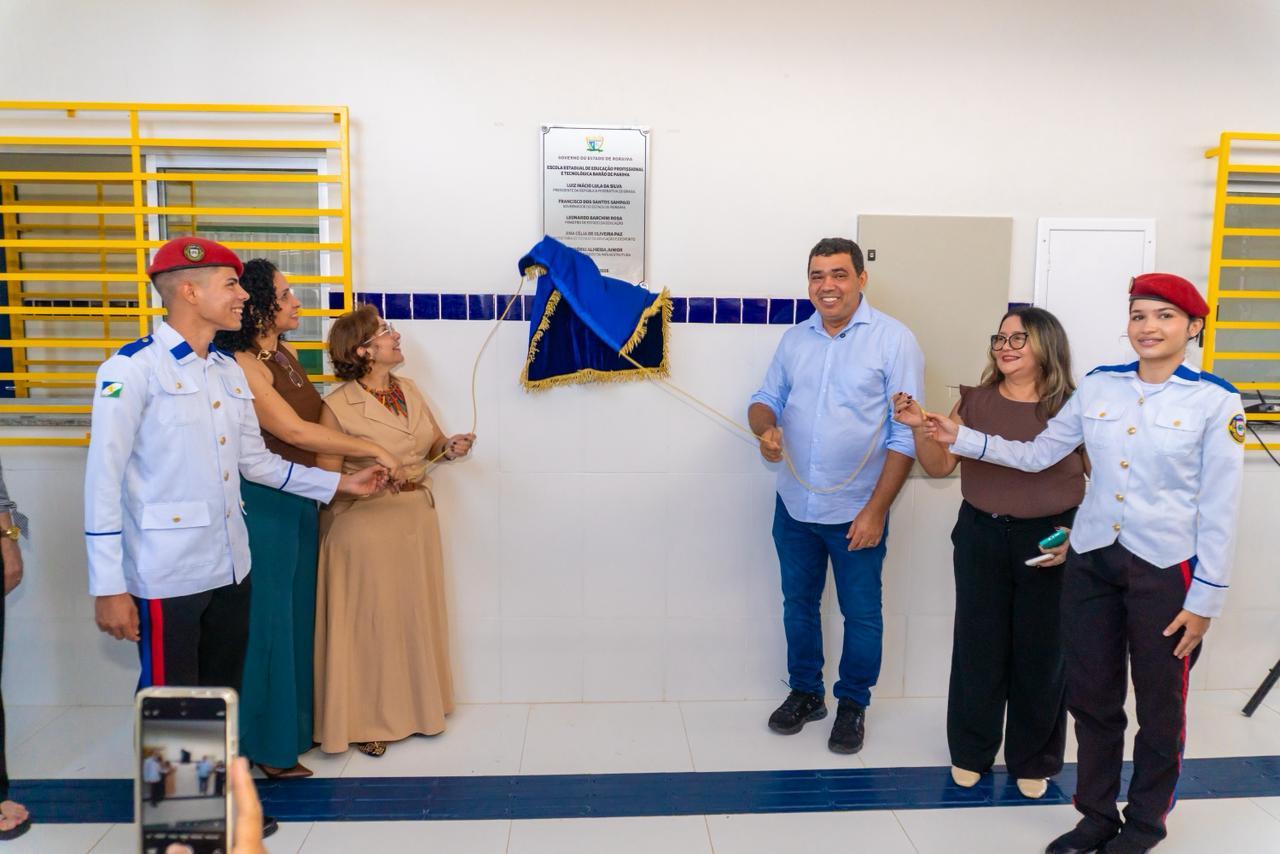 Governo de Roraima inaugura escola Barão de Parima como primeira unidade estadual de educação tecnológica