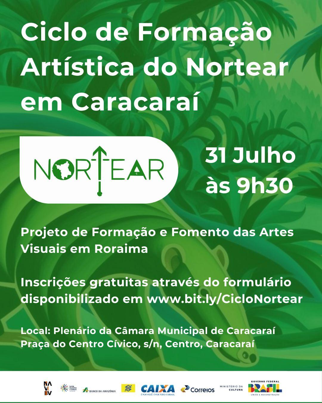 Projeto Nortear oferece formação em artes visuais em Caracaraí