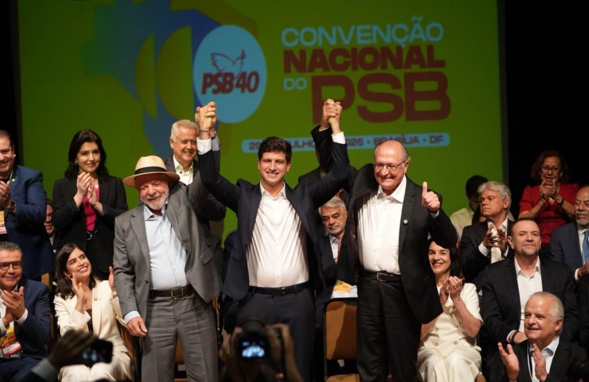 PSB confirma Geraldo Alckmin como candidato à vice-presidência na chapa de Lula