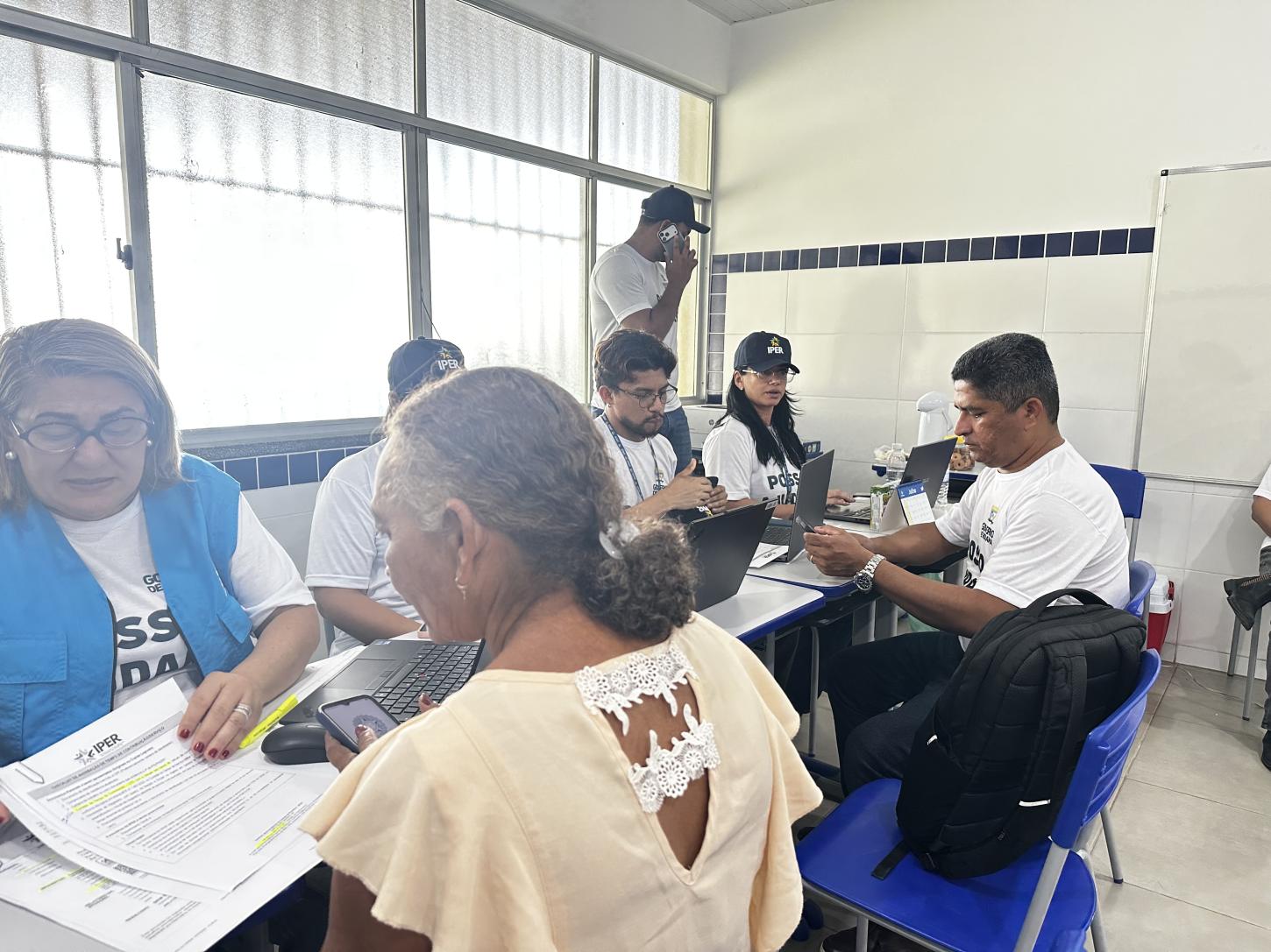 Servidores civis e militares recebem atendimento do Iper em Rorainópolis
