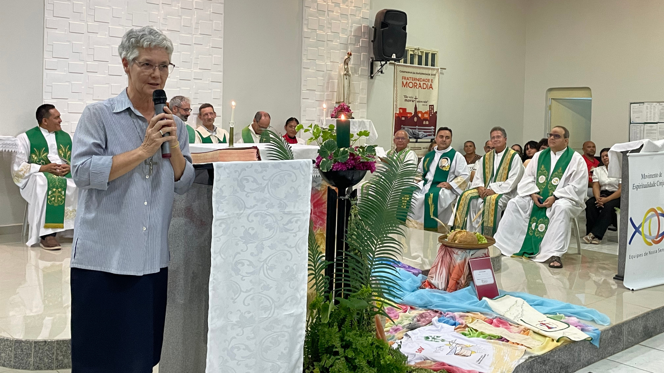 Após 16 anos de missão em Roraima, religiosa ursulina se despede da Diocese e parte para Moçambique