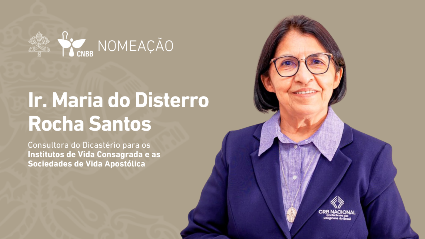 Irmã Maria do Disterro Rocha Santos, presidente da CRB, é nomeada consultora do Dicastério para a Vida Consagrada