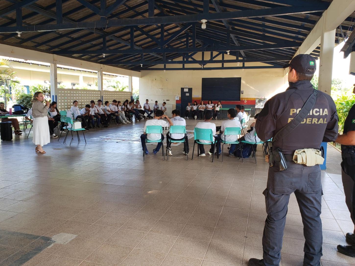 Seed promove ação de prevenção e cultura de paz em escola estadual