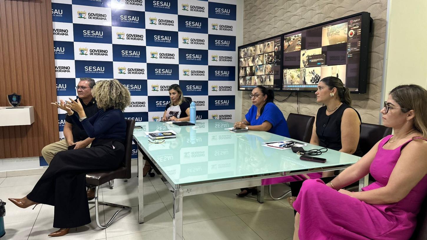 Sesau e Guiana discutem regulação de pacientes na fronteira