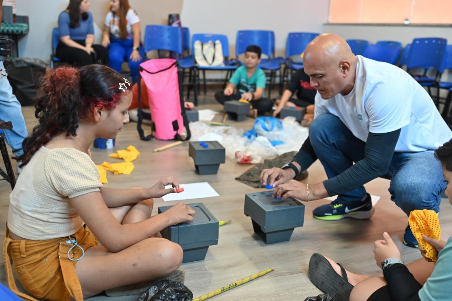 Teamarr retoma atividades com exercícios de musicalização