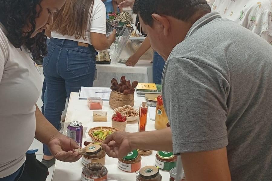 Exposição sobre condimentos regionais percorre escolas de Roraima